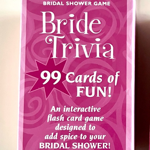 NEW TRIVIA Interactive Game, A Fun Bridal Game of 99 Cards - Picture 6 of 6